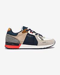 Pepe Jeans Tinker Pro9 Street Tenisky Modrá Béžová
