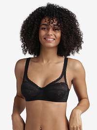 PLAYTEX CLASSIC LACE RECYCLED BRA - Dámska krajková podprsenka - čierna