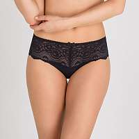 PLAYTEX FLOWER ELEGANCE MIDI - Dámske čipkované boxerky - čierne