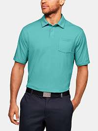 Polo tričko Under Armour Charged Cotton Scramble Polo - zelená