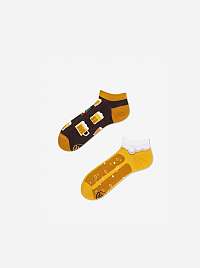 Ponožky Many Mornings - žltá, hnedá