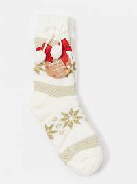 Ponožky pre ženy CAMAIEU - krémová
