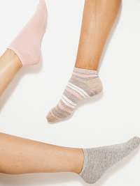 Ponožky pre ženy CAMAIEU - ružová, sivá