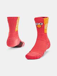Ponožky Under Armour Curry Playmaker Mid-Crew - oranžová