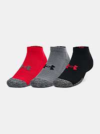 Ponožky Under Armour Heavy Low Cut 3pk - červená