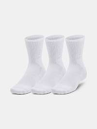 Ponožky Under Armour UA 3-Maker 3ks Mid-Crew - biele