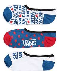 Ponožky Wm 6.5-10 3Pack Brightc Multi Vans