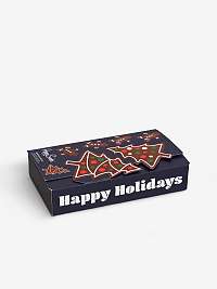 pre mužov Happy Socks - tmavomodrá, zelená, červená, čierna, biela