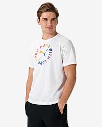 Puma biele pánske tričko Graphic
