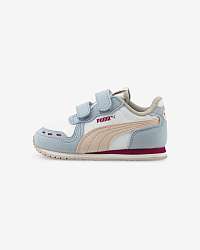 Puma Cabana Racer SL V Inf Tenisky dětské Modrá Biela