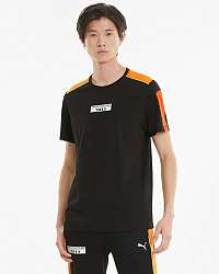 Puma čierne pánske tričko Porsche Legacy T7 Motosport