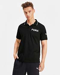 Puma čierne polo pánske tričko Modern Sports Polo