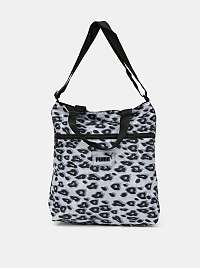 Puma čierno-sivá taška s leopardím vzorom