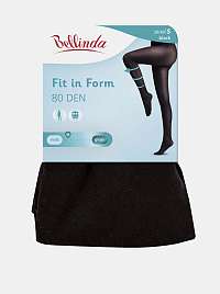 Punčochové kalhoty pro podporu nohou - černá Bellinda FIT IN FORM 80 DEN