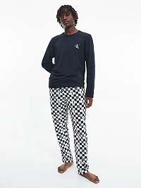 Pyžamá pre mužov Calvin Klein - čierna, biela