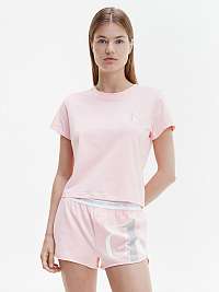 Pyžamká pre ženy Calvin Klein - svetloružová