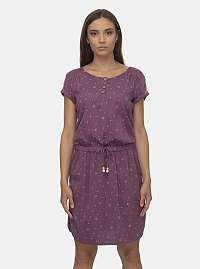 Ragwear fialové šaty Danila