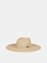 Roxy béžový slamený klobúk