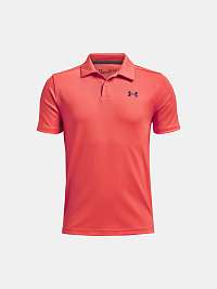 Ružová chlapčenská polokošeľa Under Armour UA Performance Polo