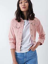 Ružová dámska džínsová bunda Salsa Jeans Santa Fe