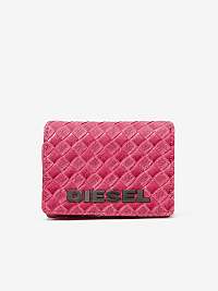 Ružová dámska peňaženka Diesel Lorettina so vzorom