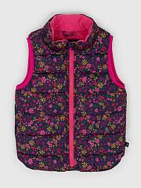 Ružová dievčenská ľahká prešívaná vesta GAP