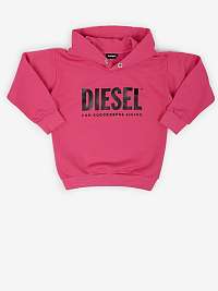 Ružová dievčenská mikina Diesel