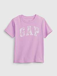 Ružové chlapčenské tričko s logom GAP