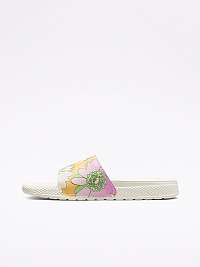 Ružové dámske kvetované šľapky Converse All Star Florals