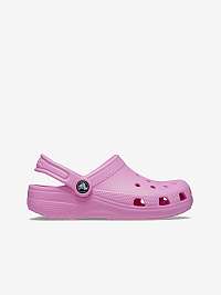 Ružové dievčenské papuče Crocs