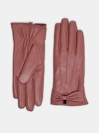 Ružové kožené rukavice Dorothy Perkins