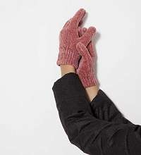 Ružové rukavice CAMAIEU
