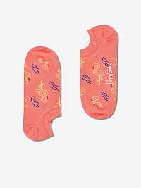 Ružové vzorované ponožky Happy Socks Flamingo No Show