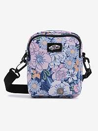 Ružovo-modrá dámska vzorovaná crossbody kabelka VANS Go Getter