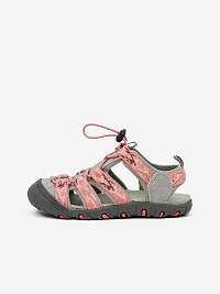 Ružovo-sivé dievčenské sandále SAM 73 Atbera