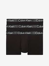 Sada troch boxeriek v čiernej farbe Calvin Klein
