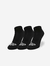 Sada troch párov ponožiek New Era v čiernej farbe