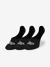 Sada troch párov ponožiek v čiernej farbe New Era