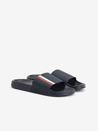 Sandále, papuče pre mužov Tommy Hilfiger - tmavomodrá