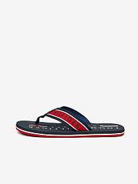 Sandále, papuče pre mužov Tommy Hilfiger - tmavomodrá, červená