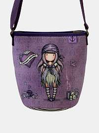Santoro fialové neoprenová crossbody kabelka Gorjuss Pirates Sea Nixie