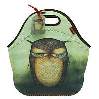 Santoro neoprénová kabelka Grumpy Owl