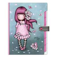 Santoro tyrkysové Gorjuss Sparkle&Bloom Cherry Blossom
