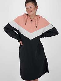 Šaty na denné nosenie pre ženy Alife and Kickin - čierna, ružová, svetlosivá