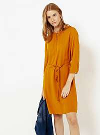 Šaty na denné nosenie pre ženy CAMAIEU - oranžová