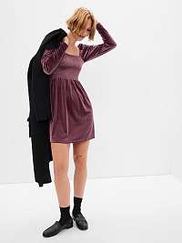 Šaty na denné nosenie pre ženy GAP - fialová
