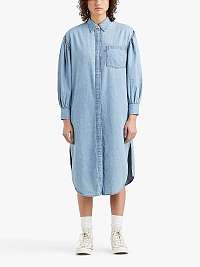 Šaty na denné nosenie pre ženy Levi's® - svetlomodrá