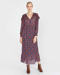 Šaty na denné nosenie pre ženy Scotch & Soda - modrá, červená