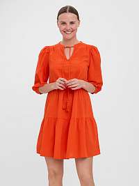 Šaty na denné nosenie pre ženy VERO MODA - oranžová