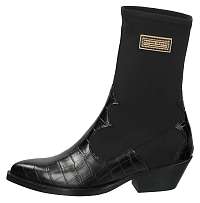 Scotch & Soda čierne členkové topánky Corall Mid Boot Schwarz